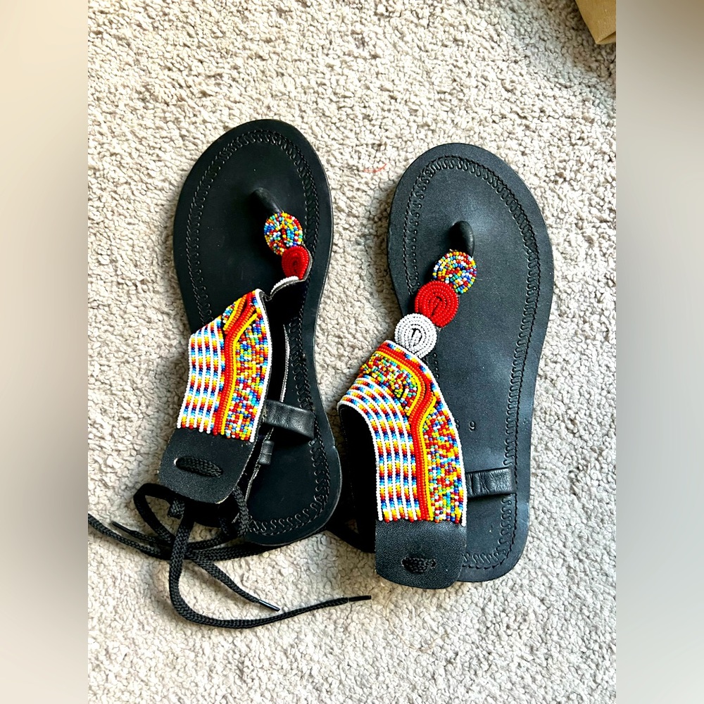 Handmade .! Brand new sandals